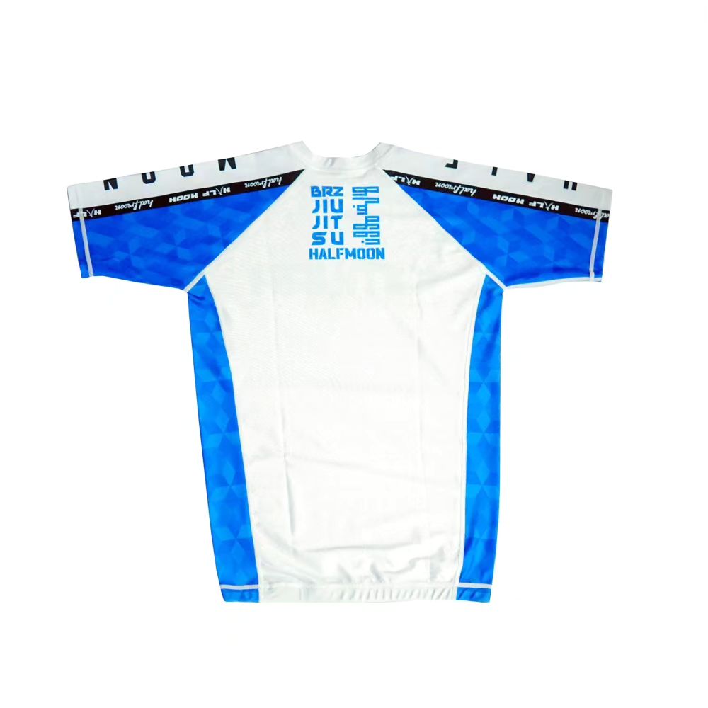 Submission Rashguard Ranked - White / Blue / Black