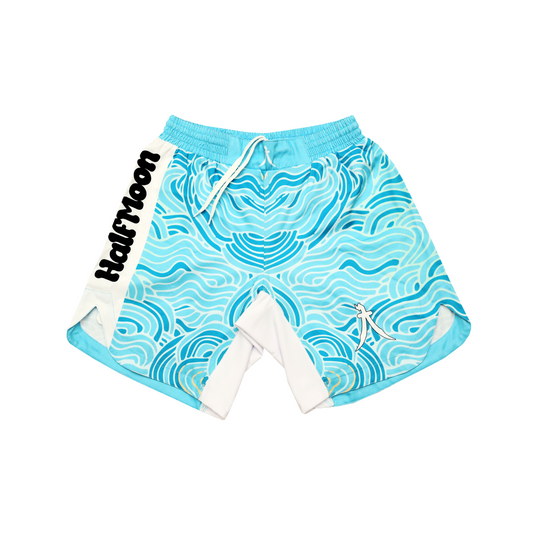 Sunny Sweep Grappling Shorts (mit integriertem Radler)