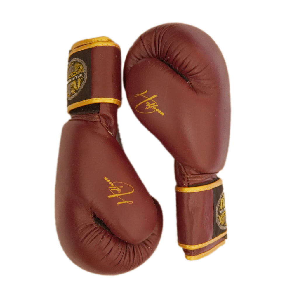 Mighty Mick Signature – Gants de boxe dorés vintage des années 80