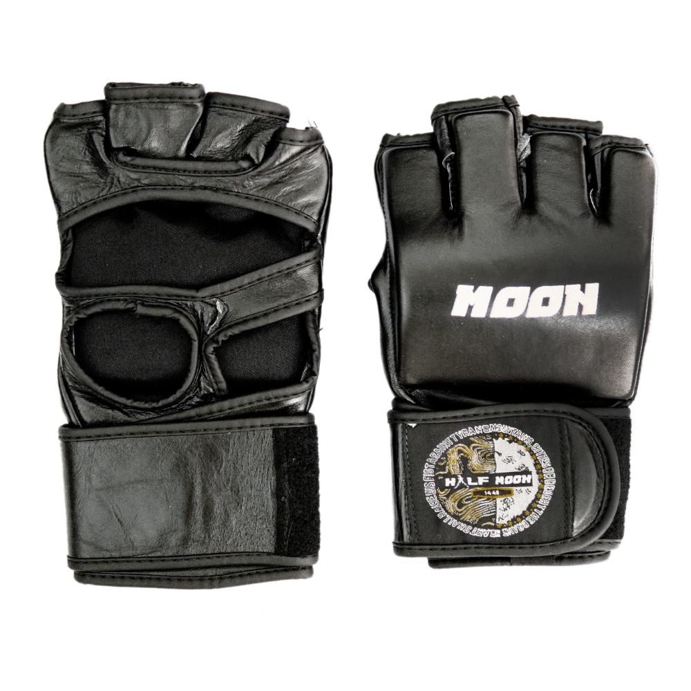 Gants Carbonado Pro MMA – Mitaines Cuir Noir