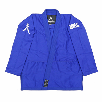 Signature BJJ GI – Weiß, Schwarz und Blau
