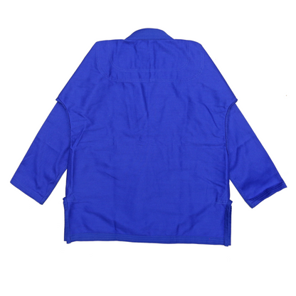Signature BJJ GI – Weiß, Schwarz und Blau