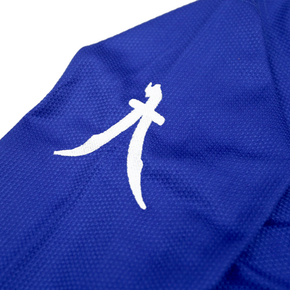 Signature BJJ GI – Weiß, Schwarz und Blau