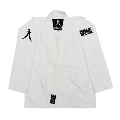 Signature BJJ GI – Weiß, Schwarz und Blau