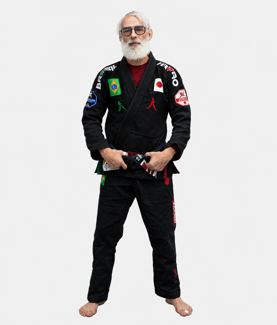 BJJ GENESIS - Vintage Ultra Premium BJJ and Judo Gi – Black Version