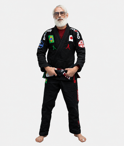 BJJ GENESIS - Vintage Ultra Premium BJJ and Judo Gi – Black Version