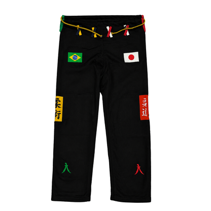BJJ GENESIS - Vintage Ultra Premium BJJ and Judo Gi – Black Version