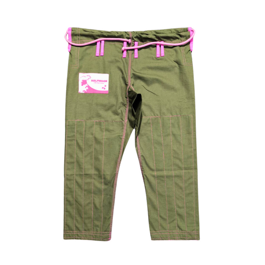 Army Green Luta Livre / BJJ Pants for Ladies